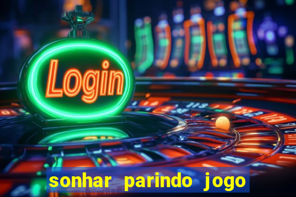 sonhar parindo jogo do bicho